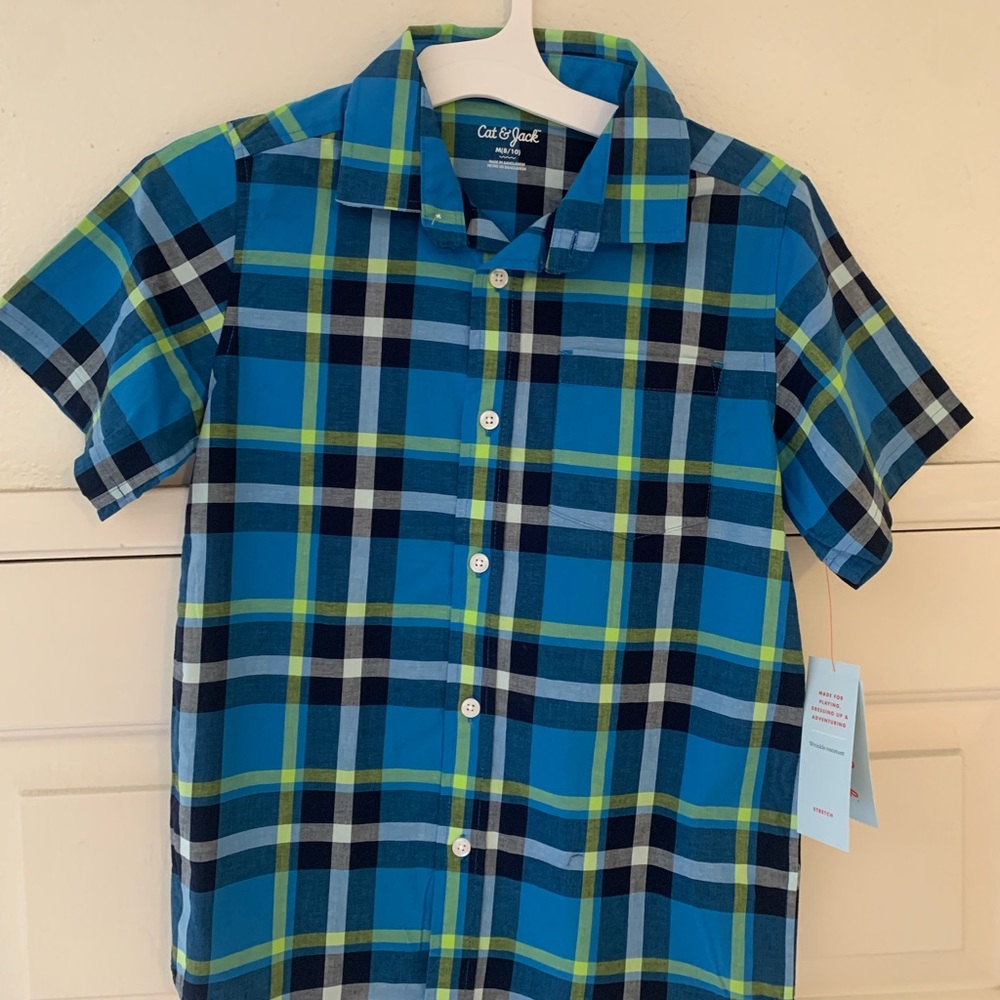 Cat & Jack Boys Button Up